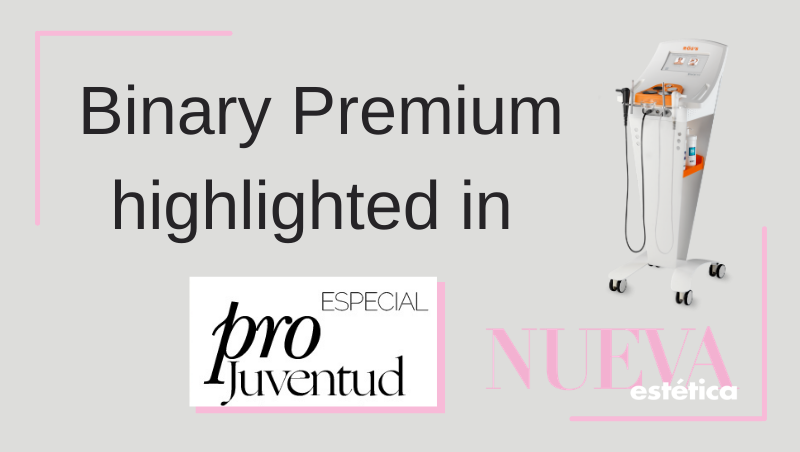 Nueva Estética highlights Binary Premium in its special Pro-Youth dossier