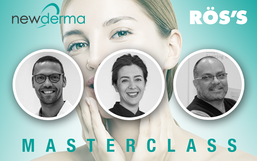 Carátula Masterclass Estética Avanzada con Newderma y ROSS e n Portugal