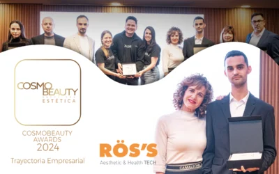 RÖS’S receives the 2024 Cosmobeauty Award for Best Business Career