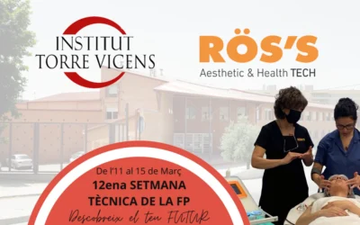 RÖS’S participa en la “Setmana Tècnica de la FP” del IES Torre Vicens de Lleida